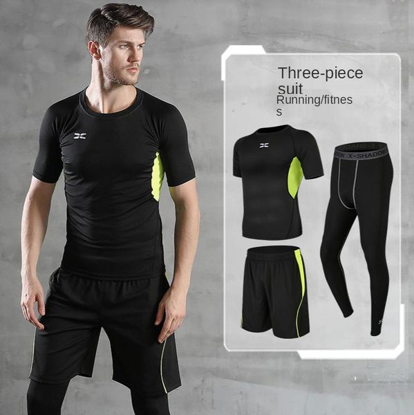 gym clothing sport suit male the spring and autumn period leisure men's quick-drying running training exercise three-piece s, White;black
gym clothing sport suit male the spring and autumn period leisure men's quick-drying running training exercise three-piece s, White;black
