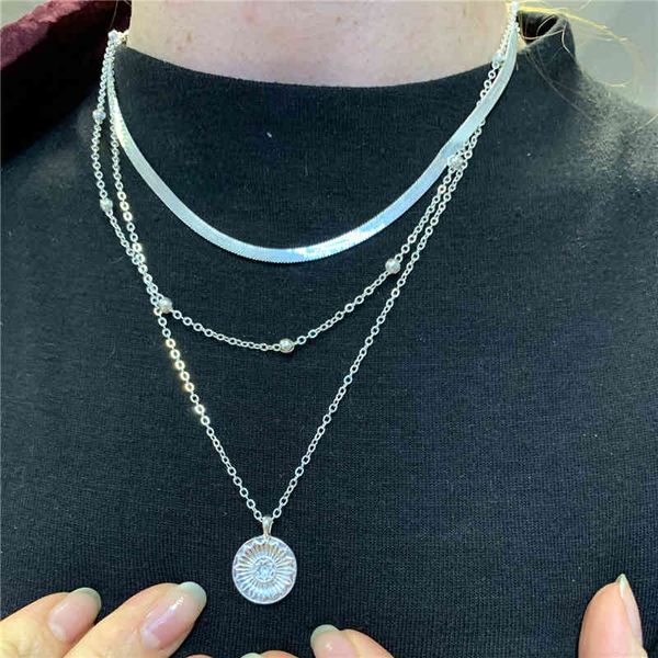 jewelry star cute heart love simple multi layer choker necklace statement chain lotus boho pendants necklaces bijoux female, Silver
jewelry star cute heart love simple multi layer choker necklace statement chain lotus boho pendants necklaces bijoux female, Silver