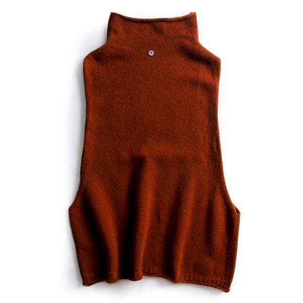 women's sweaters cashmere vest high neck sleeveless loose and thin wool autumn, White;black
women's sweaters cashmere vest high neck sleeveless loose and thin wool autumn, White;black