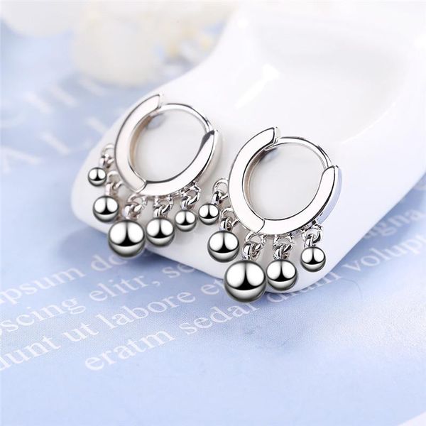 dangle & chandelier lbyzhan light bead small earrings hoop for women engagment jewelry gift, Silver
dangle & chandelier lbyzhan light bead small earrings hoop for women engagment jewelry gift, Silver