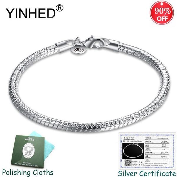 link, chain sent silver certificate yinhed 100% 925 sterling snake bone bracelet for women fashion jewelry s925 stamped zb0261, Black
link, chain sent silver certificate yinhed 100% 925 sterling snake bone bracelet for women fashion jewelry s925 stamped zb0261, Black