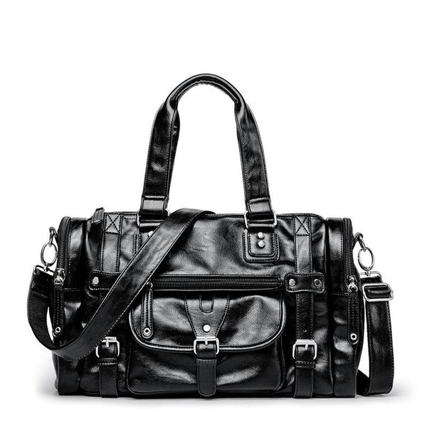 duffel bags pu men's handbags trendy style multi-functional shoulder diagonal travel bag
duffel bags pu men's handbags trendy style multi-functional shoulder diagonal travel bag