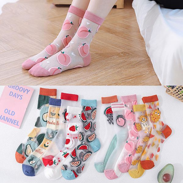 novelty harajuku new product crystal silk tide socks funny sunflowers vines flowers happy women socks casual sox, Pink;yellow
novelty harajuku new product crystal silk tide socks funny sunflowers vines flowers happy women socks casual sox, Pink;yellow