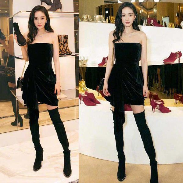 boots black velvet, women's autumn and winter knee stovepipe high pearl heel 2021 thigh flat
boots black velvet, women's autumn and winter knee stovepipe high pearl heel 2021 thigh flat