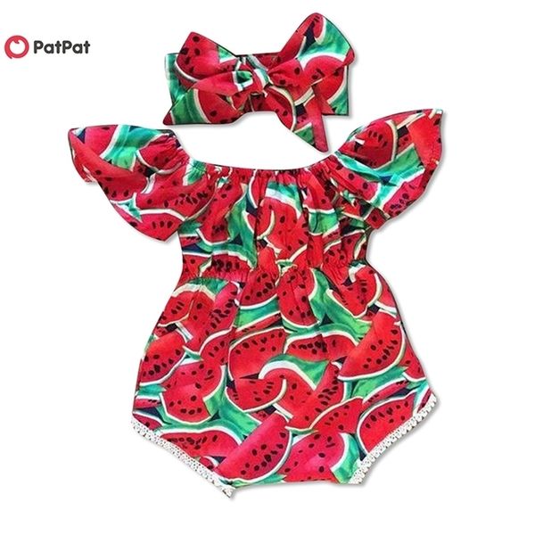 arrival summer baby girls watermelon print bodysuit and headband one pieces clothes 210528, Blue
arrival summer baby girls watermelon print bodysuit and headband one pieces clothes 210528, Blue