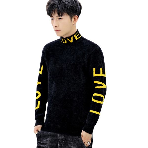 cashmere sweater men winter thick warm mens christmas turtleneck male pullovers fashion knitwear pull homme, White;black
cashmere sweater men winter thick warm mens christmas turtleneck male pullovers fashion knitwear pull homme, White;black