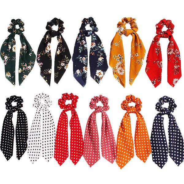 silk dot hair scarf bowknot elastic hair bands for women girls solid color scrunchie hair ties ponytail holder accessorie, Blue;gray
silk dot hair scarf bowknot elastic hair bands for women girls solid color scrunchie hair ties ponytail holder accessorie, Blue;gray