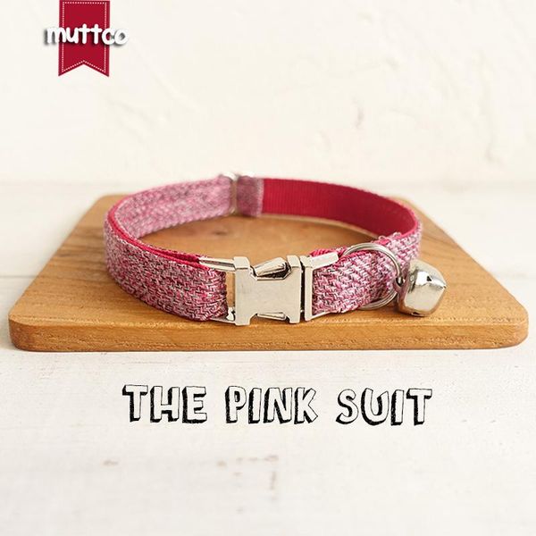 cat collars & leads 10pcs/lot muttco basic collar the pink suit durable padded personalized id for pet gift 2 sizes ucc070
cat collars & leads 10pcs/lot muttco basic collar the pink suit durable padded personalized id for pet gift 2 sizes ucc070