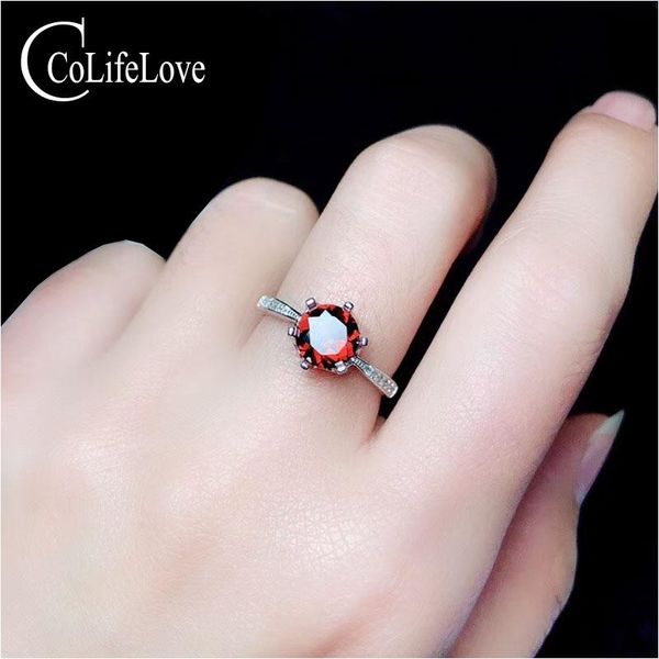cluster rings colife jewelry natural garnet 925 silver ring for office woman 7mm round classic sterling, Golden;silver
cluster rings colife jewelry natural garnet 925 silver ring for office woman 7mm round classic sterling, Golden;silver