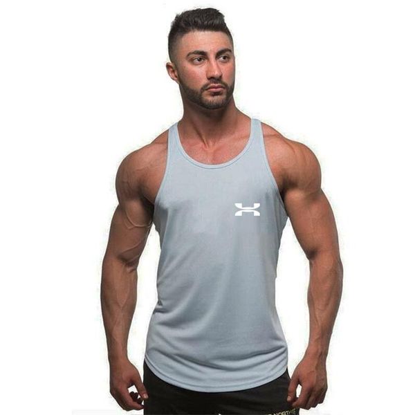 men' tank 2021 summer breathable racer vest jogger gyms bodybuilding clothing fitness exercise fashion sportswear, White;black 
men' tank 2021 summer breathable racer vest jogger gyms bodybuilding clothing fitness exercise fashion sportswear, White;black