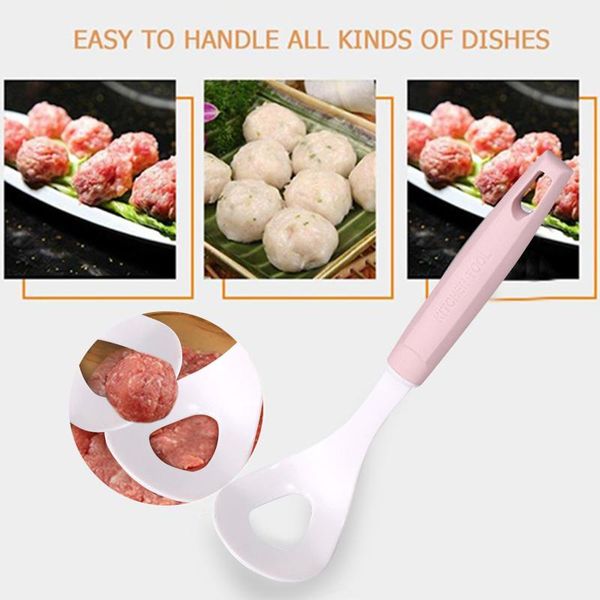 disposable dinnerware non-stick meatball spoon home-made squeezing artifact meat ball mold kitchen creative maker
disposable dinnerware non-stick meatball spoon home-made squeezing artifact meat ball mold kitchen creative maker