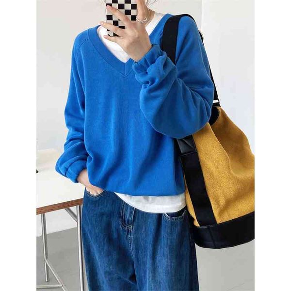 luxi long sleeve v-neck sweater women's 2021 new autumn design casual lazy pullover 2110, Black
luxi long sleeve v-neck sweater women's 2021 new autumn design casual lazy pullover 2110, Black