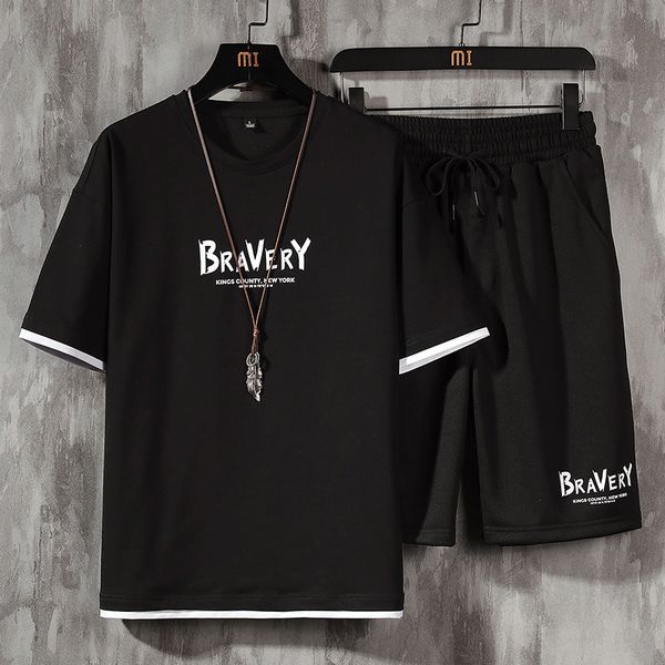 men's tracksuits fashions short sleeve sets + t-shirts 2 male suit shorts will see casual sports outfits sweatpants, Gray
men's tracksuits fashions short sleeve sets + t-shirts 2 male suit shorts will see casual sports outfits sweatpants, Gray