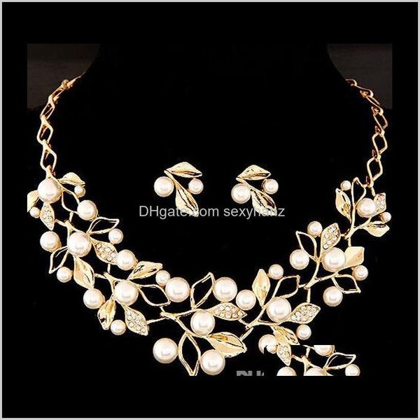 sier gold color crystal bridal sets leaf shape choker necklace earrings wedding jewelry for women engagement pearl dkwjb bfapc, Silver
sier gold color crystal bridal sets leaf shape choker necklace earrings wedding jewelry for women engagement pearl dkwjb bfapc, Silver
