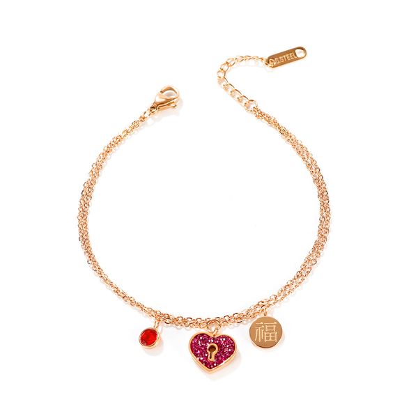 charms bracelets for women luck bangle chain link classic love pendant bracelet trendy vintage female jewelry fashion girls birthday party g, Black
charms bracelets for women luck bangle chain link classic love pendant bracelet trendy vintage female jewelry fashion girls birthday party g, Black