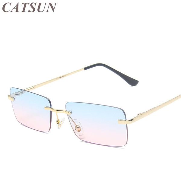 sunglasses 2021 fashion personality versatile metal frameless women's square small frame ocean lens trend glasses, White;black
sunglasses 2021 fashion personality versatile metal frameless women's square small frame ocean lens trend glasses, White;black