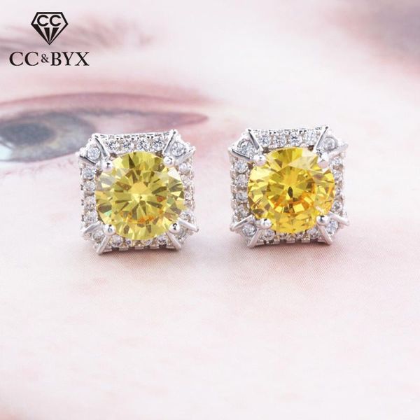 silver stud earrings for women square cubic zirconia colorful stone bridal wedding brincos engagement jewelry cce653, Golden;silver
silver stud earrings for women square cubic zirconia colorful stone bridal wedding brincos engagement jewelry cce653, Golden;silver