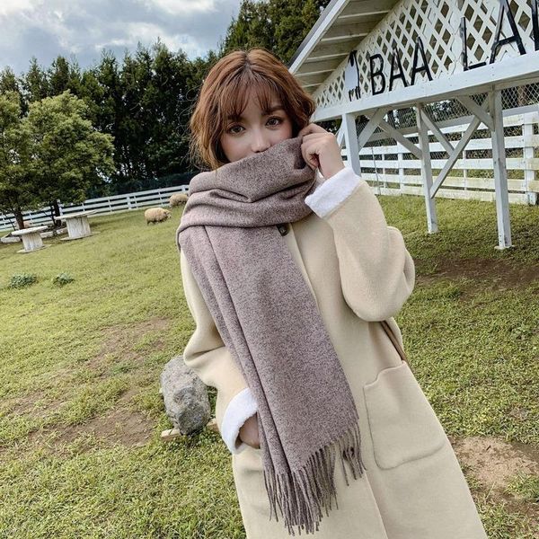 scarves winter scarf tessel soft warm pashmina female shawl wraps bufanda borla echarpe hiver cicartiz invierno mujer cachecol, Blue;gray
scarves winter scarf tessel soft warm pashmina female shawl wraps bufanda borla echarpe hiver cicartiz invierno mujer cachecol, Blue;gray