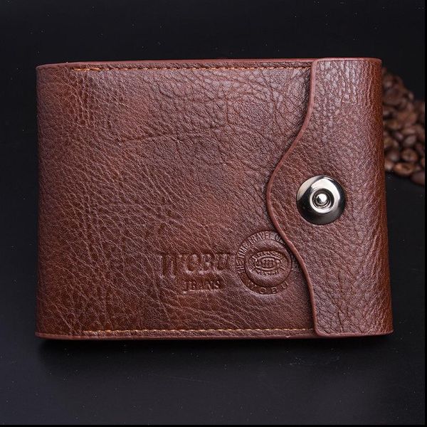quality pu leather black brown color 3 folds magnetic buckle coin change pocket credit card holder purse wallet men, Red;black
quality pu leather black brown color 3 folds magnetic buckle coin change pocket credit card holder purse wallet men, Red;black