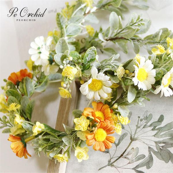 headpieces peorchid boho wedding flower crown hairbands bridesmaid hair wreath bridal headwear hawaiian beach vacation party garland, Silver
headpieces peorchid boho wedding flower crown hairbands bridesmaid hair wreath bridal headwear hawaiian beach vacation party garland, Silver