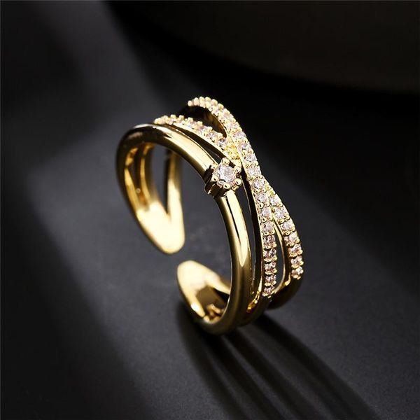 wedding rings 925 sterling silver geometric cross ring ins fashion opening inlaid cz adjustable valentine's day gift, Slivery;golden
wedding rings 925 sterling silver geometric cross ring ins fashion opening inlaid cz adjustable valentine's day gift, Slivery;golden