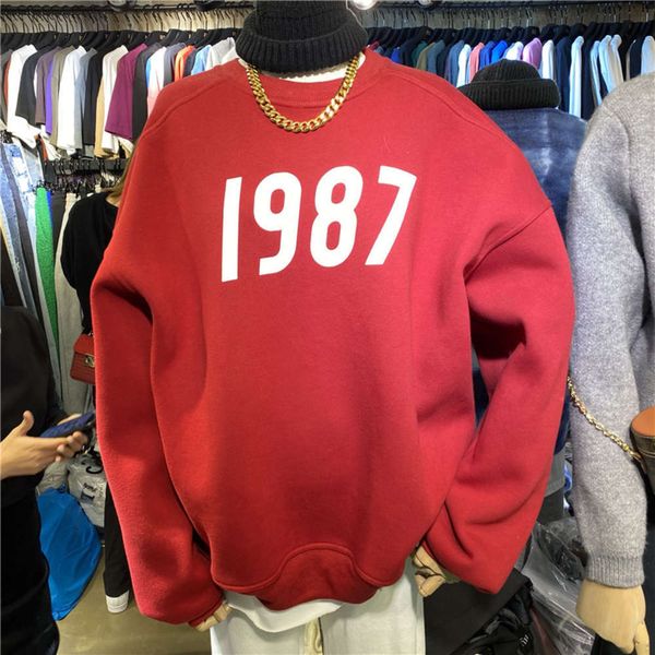 women's hoodies & sweatshirts hoodie year's red sweater plush thickened 2021 korean ins fashion lazy bf loose coat 4bxx, Black
women's hoodies & sweatshirts hoodie year's red sweater plush thickened 2021 korean ins fashion lazy bf loose coat 4bxx, Black