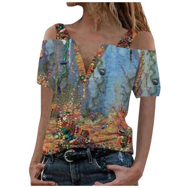 women's blouses & shirts 2xl strapless for women off shoulder short sleeve gradient blouse 2021 fashion casual print suspender chemise, White
women's blouses & shirts 2xl strapless for women off shoulder short sleeve gradient blouse 2021 fashion casual print suspender chemise, White