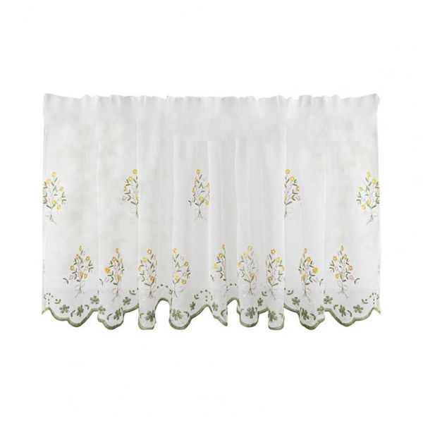 curtain & drapes 50% half sheer semi-transparent soft polyester cafe floral embroidered window for home 2021
curtain & drapes 50% half sheer semi-transparent soft polyester cafe floral embroidered window for home 2021