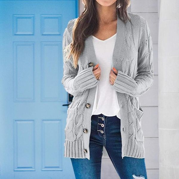 women's knits & tees winter cardigan sweater women knit autumn 2021 female casual long sleeve button knitted sweaters coat, White
women's knits & tees winter cardigan sweater women knit autumn 2021 female casual long sleeve button knitted sweaters coat, White