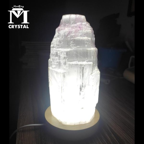 big natural quartz selenite gypsum crystal usb lamp tower led flame light healing mineral stone wicca home decor decorative objects & figuri
big natural quartz selenite gypsum crystal usb lamp tower led flame light healing mineral stone wicca home decor decorative objects & figuri