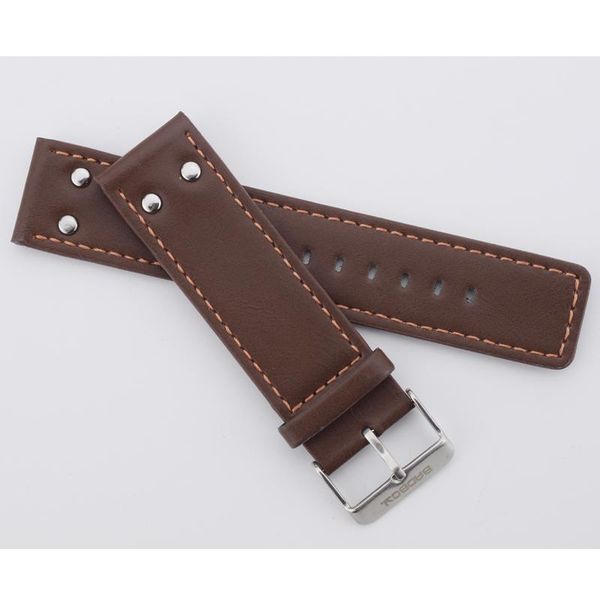 watch bands 22mm stitch waterproof strap silver steel buckle relojes hombre leather band, Black;brown
watch bands 22mm stitch waterproof strap silver steel buckle relojes hombre leather band, Black;brown