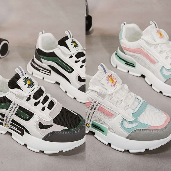 Casual shoes Spring pop women's fashion 2021 new versatile net red thick sole small white casual sports MH9N, Green
Casual shoes Spring pop women's fashion 2021 new versatile net red thick sole small white casual sports MH9N, Green