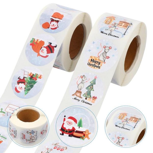gift wrap 500pcs christmas stickers 6/8 designs merry envelope cards package seal label
gift wrap 500pcs christmas stickers 6/8 designs merry envelope cards package seal label
