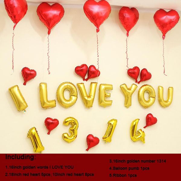 party decoration 1 set corlorful romantic wedding balloon i love you valentines confession word number
party decoration 1 set corlorful romantic wedding balloon i love you valentines confession word number