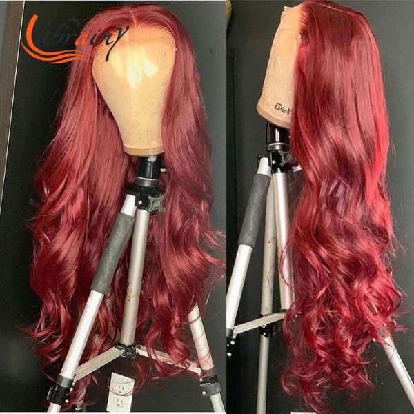 lace wigs 13x6 99j burgundy colored wavy hd transparent frontal wig body wave human hair front preplucked for black woman, Black;brown
lace wigs 13x6 99j burgundy colored wavy hd transparent frontal wig body wave human hair front preplucked for black woman, Black;brown
