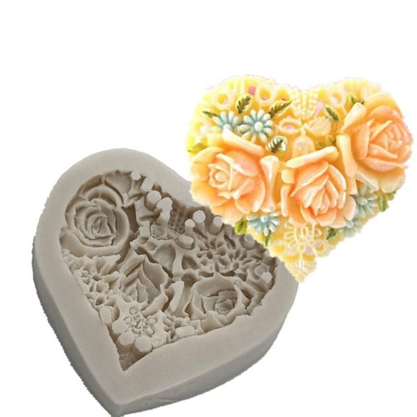 baking moulds heart-shaped flowers silicone mold diy cake chocolate bread mousse dessert fondant decoration tool kitchenware resin
baking moulds heart-shaped flowers silicone mold diy cake chocolate bread mousse dessert fondant decoration tool kitchenware resin