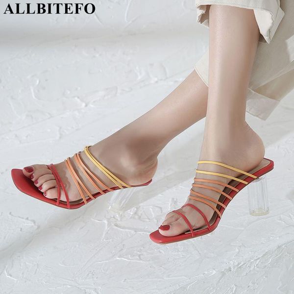 slippers allbitefo candy color thick heel summer flip flops brand high heels women shoes, Black
slippers allbitefo candy color thick heel summer flip flops brand high heels women shoes, Black
