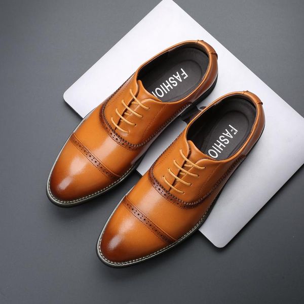 dress shoes yomior vintage british designer casual men formal leather business work loafers pointed toe wedding brogue, Black
dress shoes yomior vintage british designer casual men formal leather business work loafers pointed toe wedding brogue, Black
