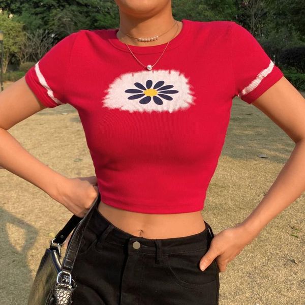 women's t-shirt printed crop y2k knitted t shirt harajuku tee short sleeve tshirt o neck pullovers women casual cute 90s, White
women's t-shirt printed crop y2k knitted t shirt harajuku tee short sleeve tshirt o neck pullovers women casual cute 90s, White