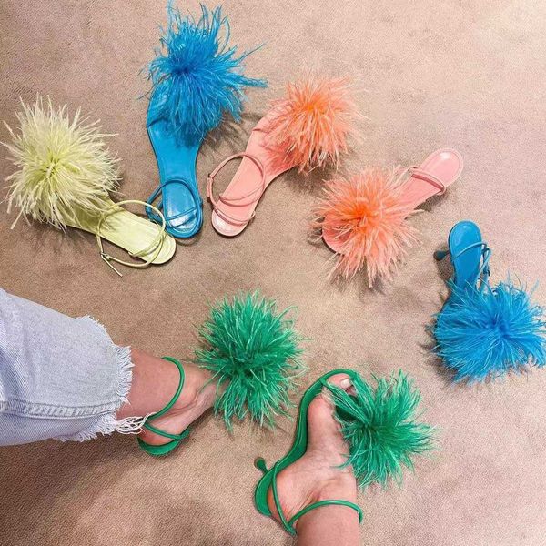 2021women high heel dress shoes feather dot sandals heels Fur shoe fashion ladies mesh square toe sandal designer woman office party heeled with, Black
2021women high heel dress shoes feather dot sandals heels Fur shoe fashion ladies mesh square toe sandal designer woman office party heeled with, Black