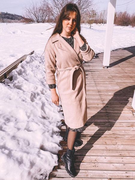 women's wool & blends women elegant turn-down collar woolen jacket long coat vintage female warm outwear empire slim with belt overcoat, Black
women's wool & blends women elegant turn-down collar woolen jacket long coat vintage female warm outwear empire slim with belt overcoat, Black
