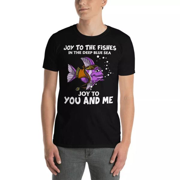 Joy To The Fishes In The Deep Blue Sea You And Me Hippie Fish Fishing Shirt, White;black
Joy To The Fishes In The Deep Blue Sea You And Me Hippie Fish Fishing Shirt, White;black