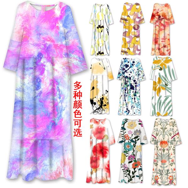 jumpsuits summer women retro pleated casual straight es chic ankle length vestidos print three quarter sleeve female dot maxi, Black;white
jumpsuits summer women retro pleated casual straight es chic ankle length vestidos print three quarter sleeve female dot maxi, Black;white
