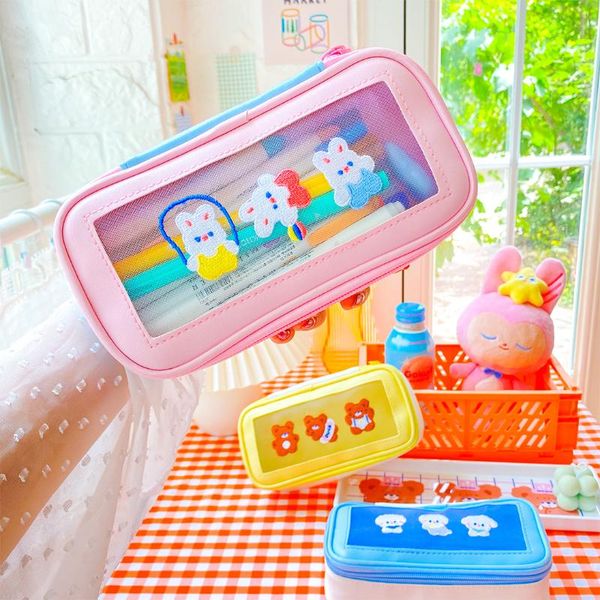cosmetic bags & cases girls kawaii pencil case ins fashion carousel bear dog box pencilcase bag japanese cute school supplies station
cosmetic bags & cases girls kawaii pencil case ins fashion carousel bear dog box pencilcase bag japanese cute school supplies station