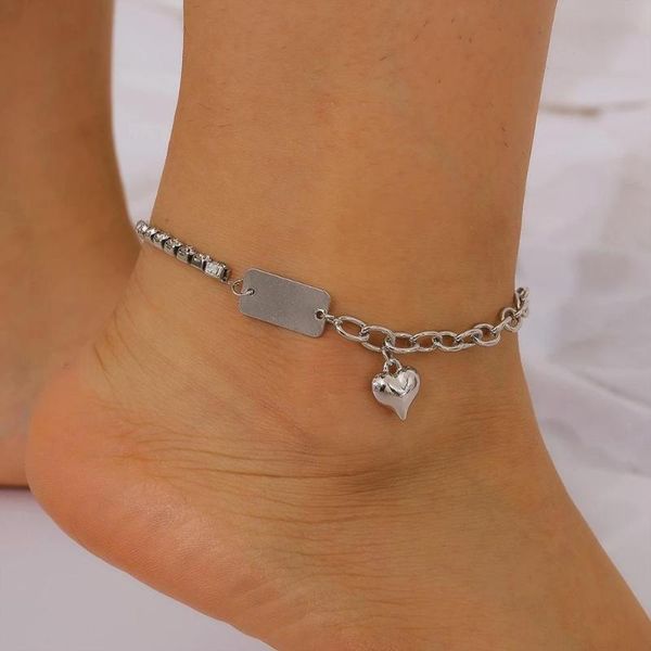anklets vintage chain heart style gold/silver color for women bracelets summer barefoot sandals jewelry on foot leg, Red;blue
anklets vintage chain heart style gold/silver color for women bracelets summer barefoot sandals jewelry on foot leg, Red;blue
