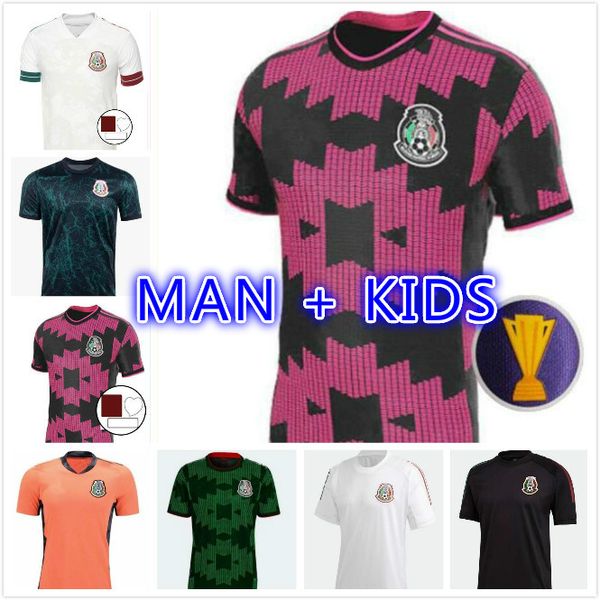 2021 2022 mexico soccer jersey home 21 22 chicharito lozano dos santos football shirt men + kids kit sets uniforms, Black;yellow
2021 2022 mexico soccer jersey home 21 22 chicharito lozano dos santos football shirt men + kids kit sets uniforms, Black;yellow