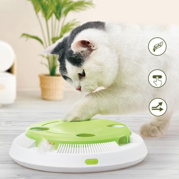 cat toys electric toy smart teasing stick crazy game spinning turntable catching mouse donut automatic
cat toys electric toy smart teasing stick crazy game spinning turntable catching mouse donut automatic
