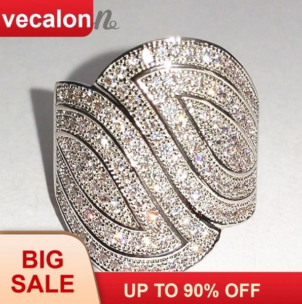 wedding rings vecalon fashion pave set 140pcs zircon cz engagement band ring for women 10kt white gold filled finger, Slivery;golden
wedding rings vecalon fashion pave set 140pcs zircon cz engagement band ring for women 10kt white gold filled finger, Slivery;golden