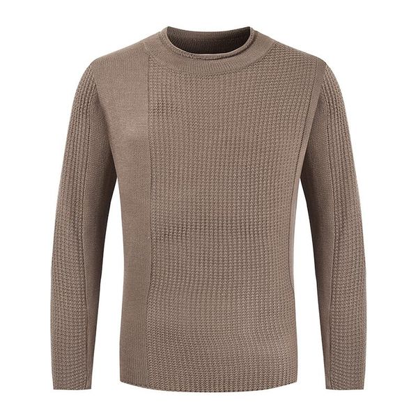 men's sweaters 2021 autumn winter pullover solid color sweater o-neck geometry men casual fashion mens, White;black
men's sweaters 2021 autumn winter pullover solid color sweater o-neck geometry men casual fashion mens, White;black