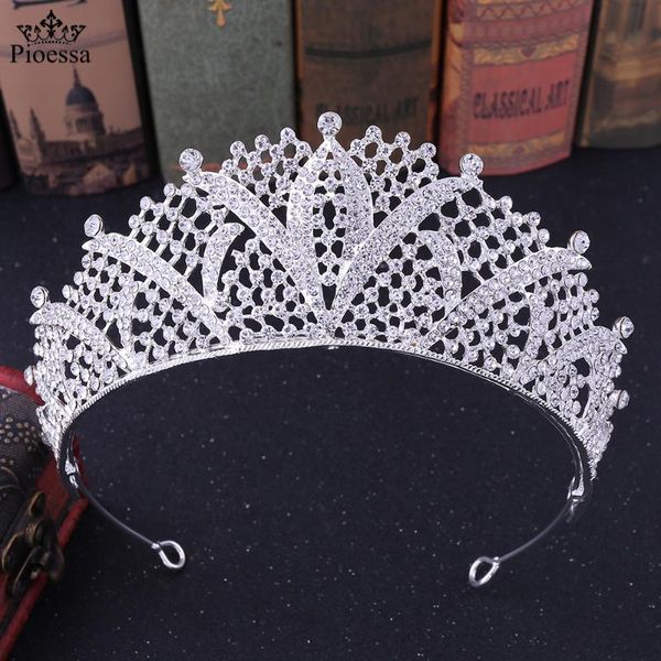 hair clips & barrettes pioessa crystal bride tiara for wedding rhinestone crown bridal pageant veil tiaras head jewelry diadem headbands, Golden;silver
hair clips & barrettes pioessa crystal bride tiara for wedding rhinestone crown bridal pageant veil tiaras head jewelry diadem headbands, Golden;silver